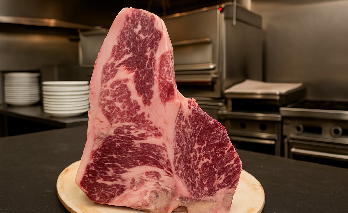Premium marbled beef