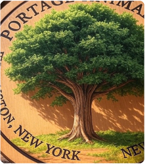 Tree medallion